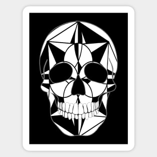 Skull and Mandala Sticker